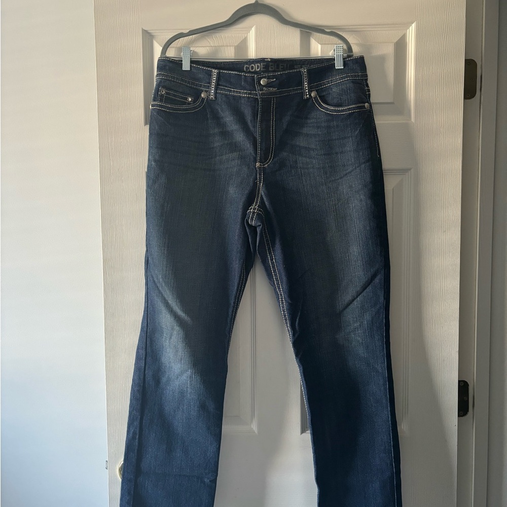 Code Bleu Dark Wash Jeans